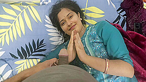 Cute India Girl Givies Fully Blowjob